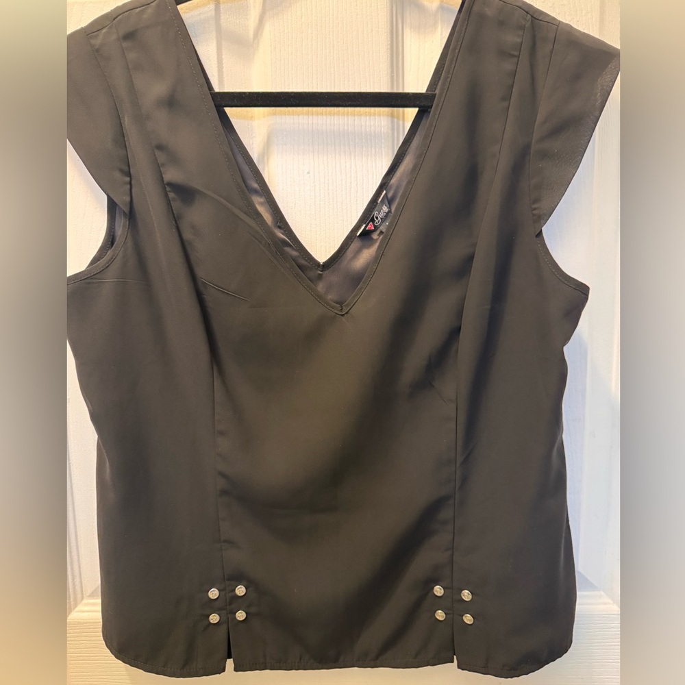 GUESS Elegant Black Women's Top